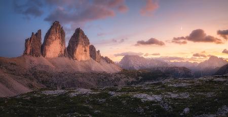 An Evening in the Dolomites