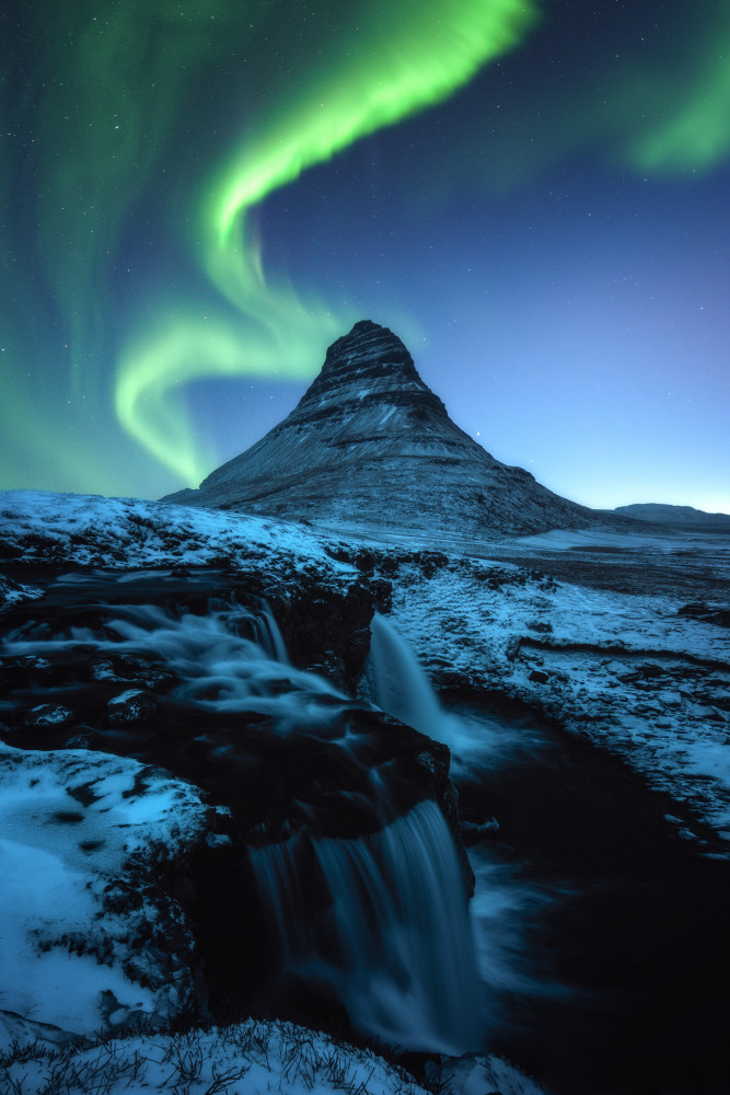 Kirkjufell Aurora von Daniel Gastager