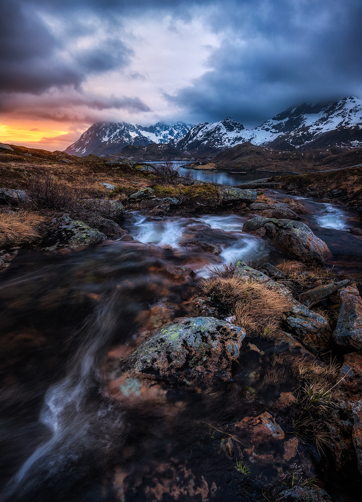 Last Light in Norway von Daniel Gastager
