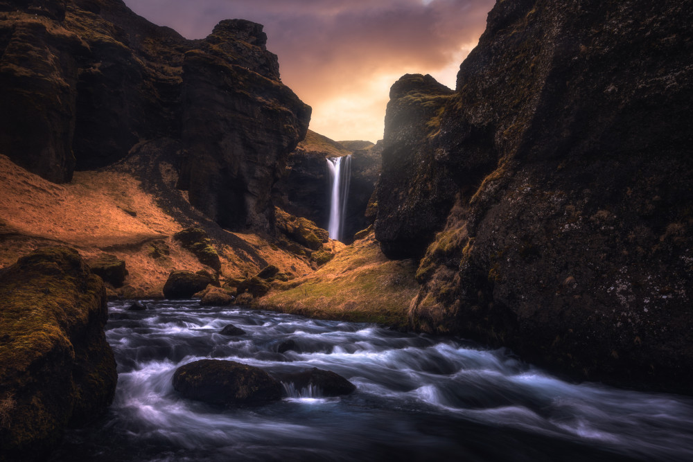 Hidden Falls von Daniel Gastager