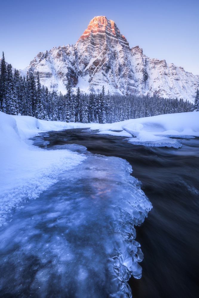 Winter in the Rockies von Daniel Gastager