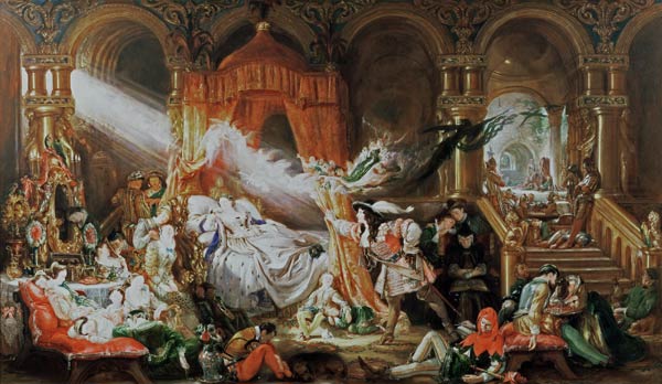The Sleeping Beauty von Daniel Maclise
