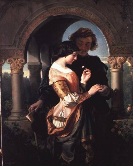 The Student von Daniel Maclise