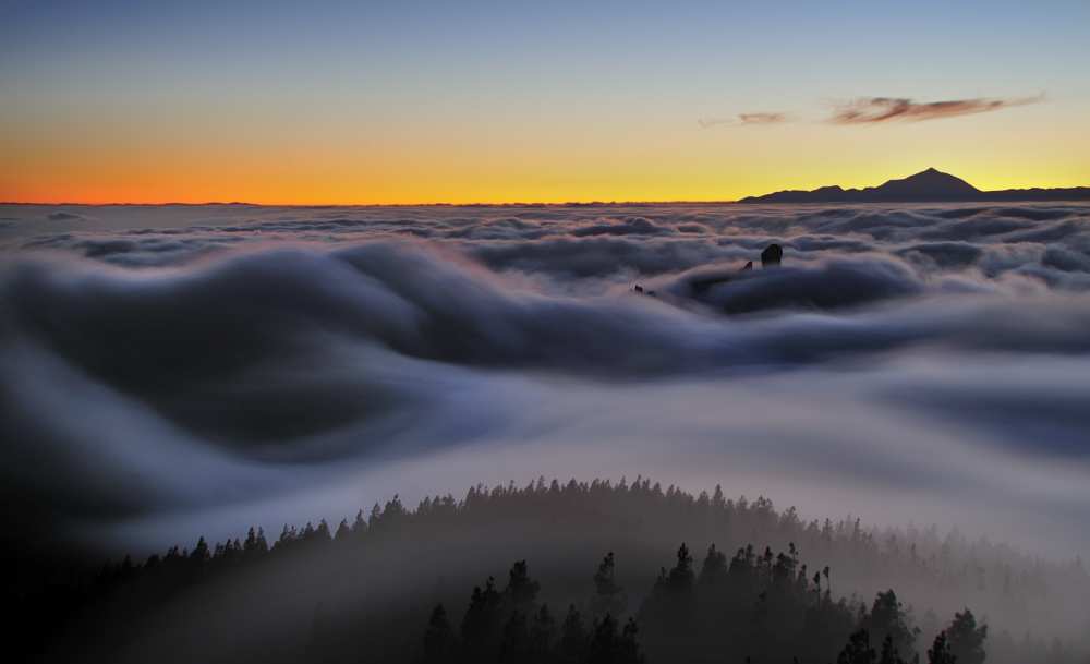 Ocean of clouds von Daniel Montero