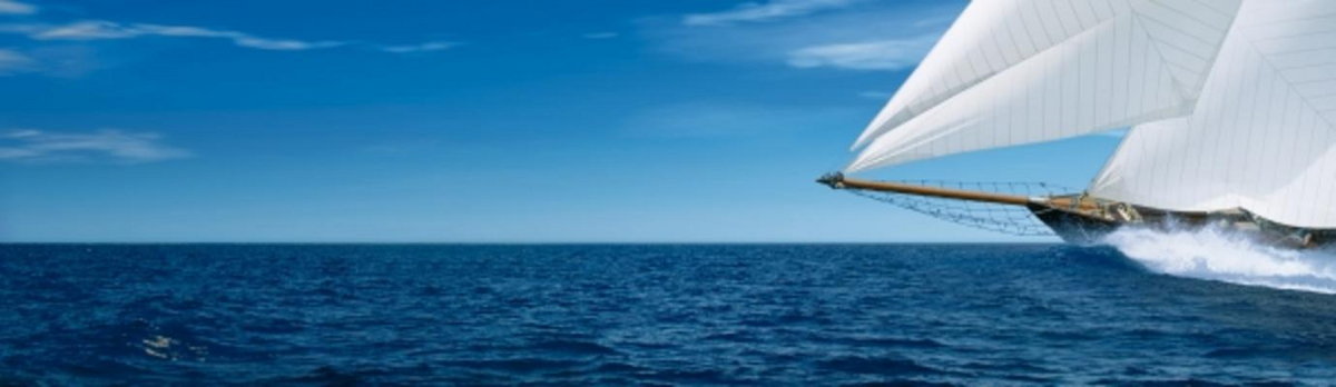 Segelschiff quer von Daniel Schoenen