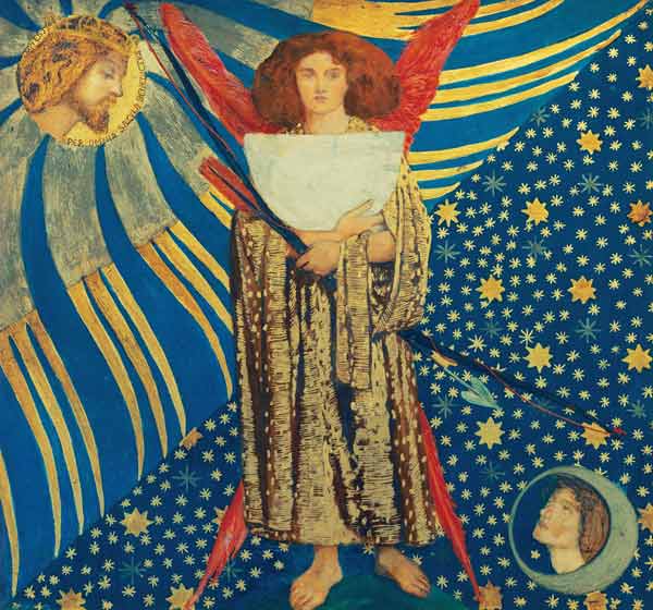 Dantis Amor von Dante Gabriel Rossetti