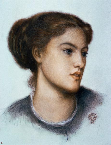 Ellen Smith von Dante Gabriel Rossetti