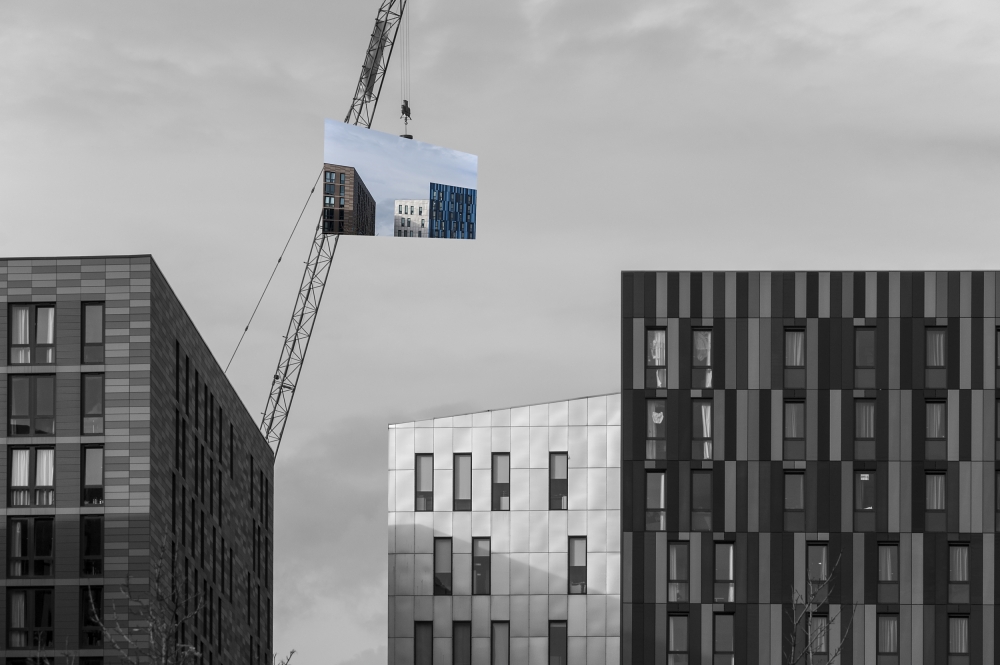 " The addition of colour in modern architecture" von Dave Quince