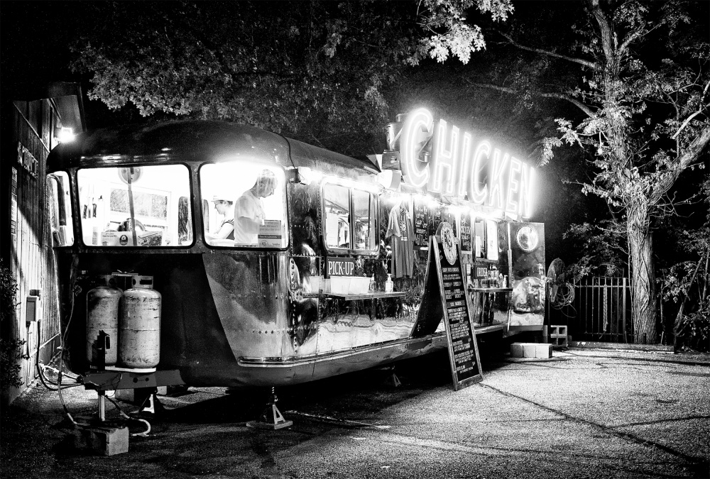 Electric Chicken von David Bowden