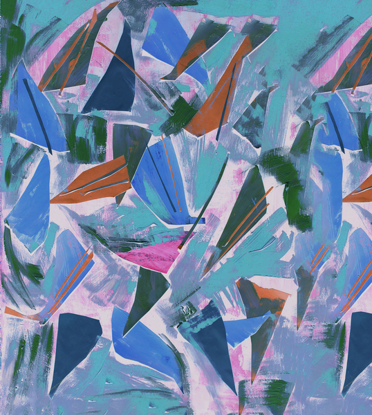 Ground Sample in Blue von David McConochie