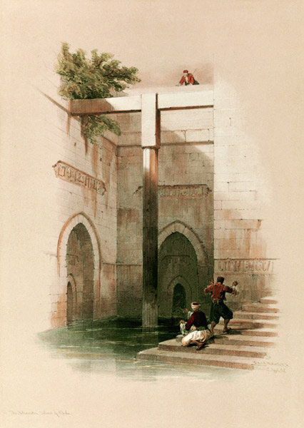 Kairo, Nilometer von David Roberts