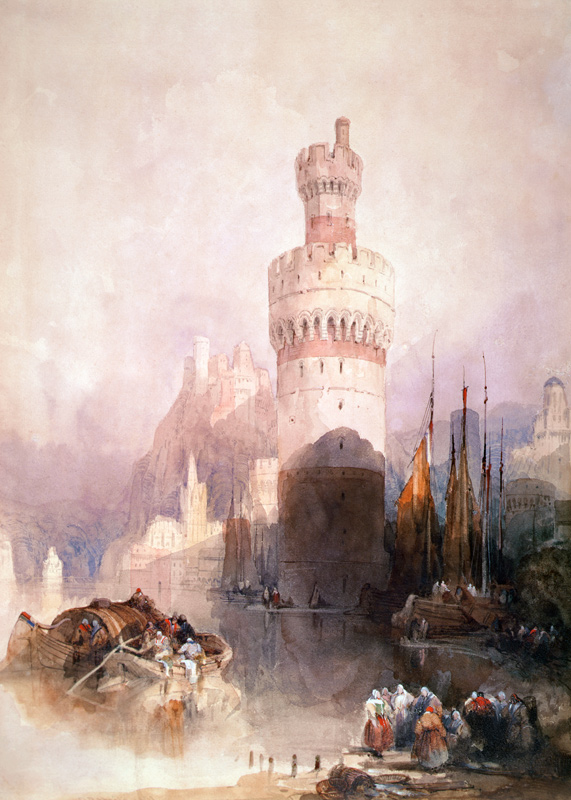 Oberwesel von David Roberts