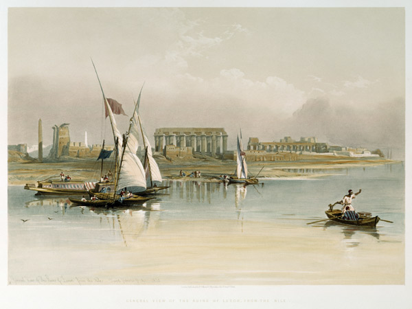 Luxor, Tempel von David Roberts
