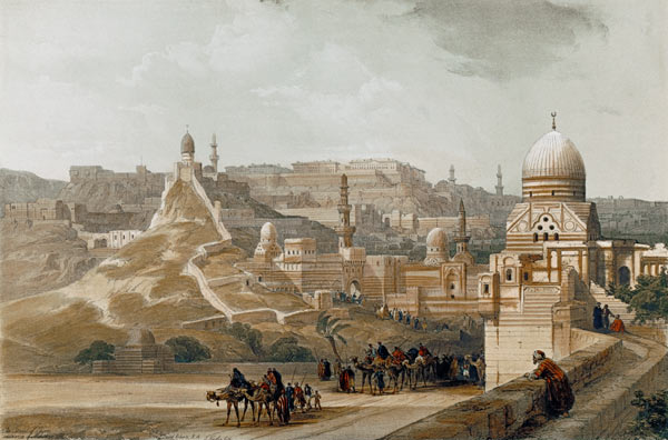 The Citadel of Cairo, from Egypt and Nubia, Vol.3 (litho) von David Roberts