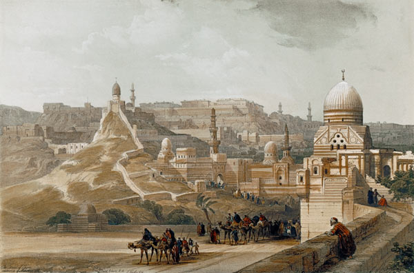 The Citadel of Cairo, from Egypt and Nubia, Vol.3 (litho) von David Roberts