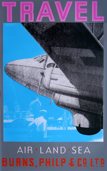 Travel: Air, Land Sea (Pink) von David Studwell