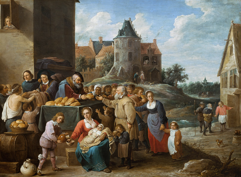 The Seven Acts of Mercy von David Teniers