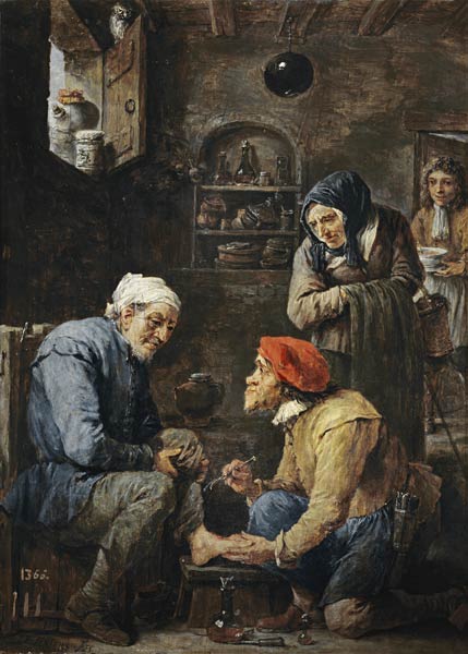 Chirurgische Operation von David Teniers