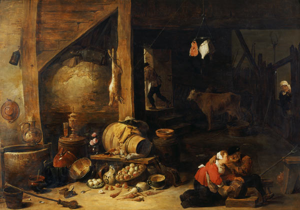 David Teniers d.J., Im Stall von David Teniers