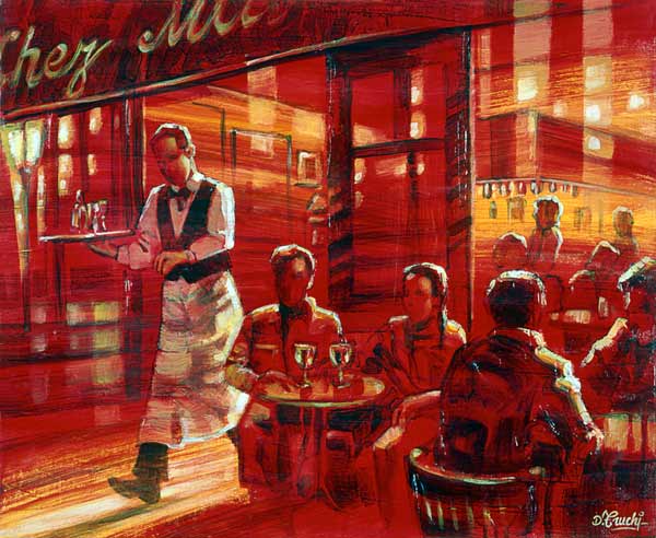 Cafe "Mimosa" von Denis Truchi