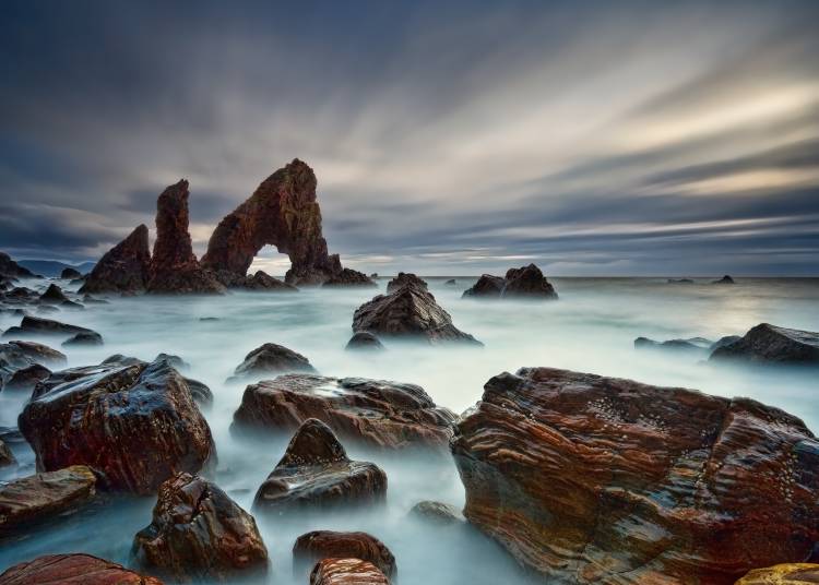 Sea Arch at Crohy Head von Derek Smyth