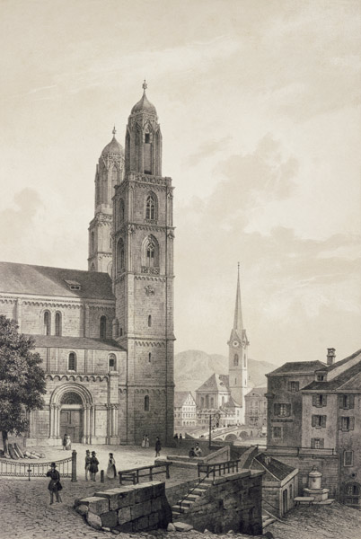 Zürich, Großmünster von Deroy Laurent