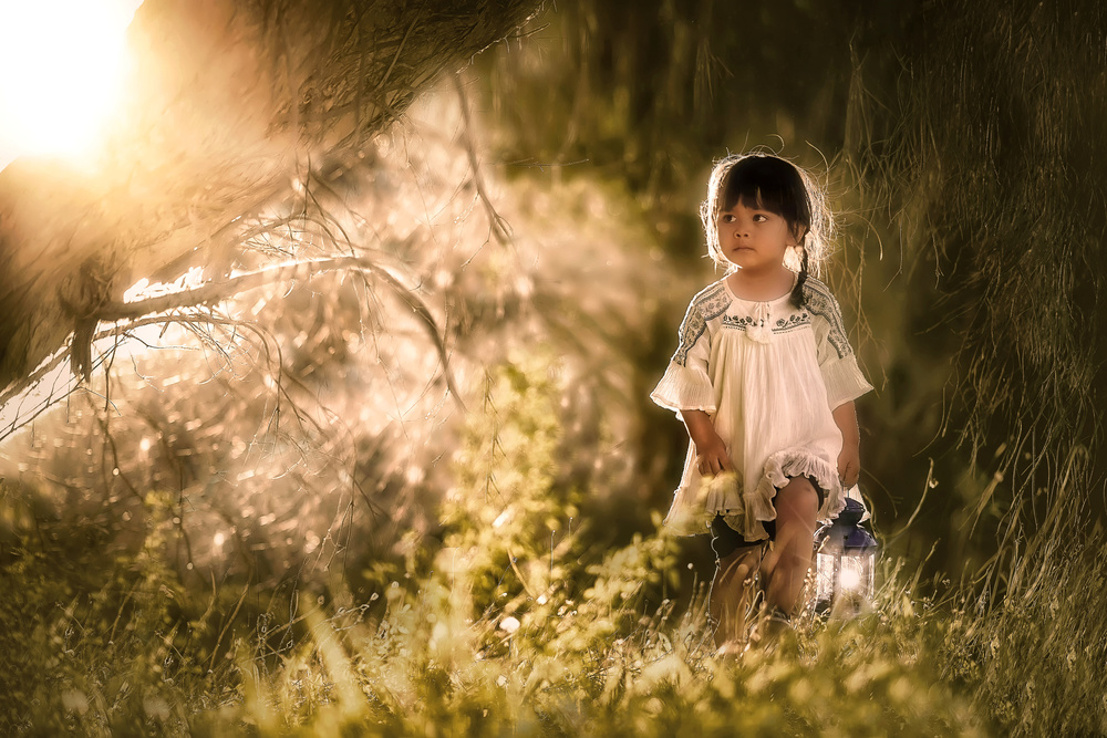 Sparkling Girl von Despird Zhang