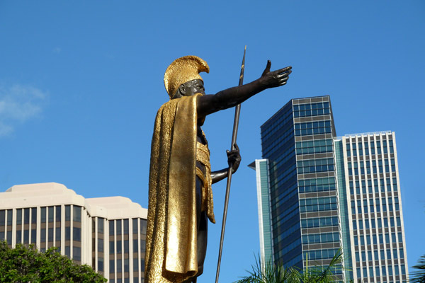 Honolulu Hawaii, König Kamehamea von Joachim W. Dettmer