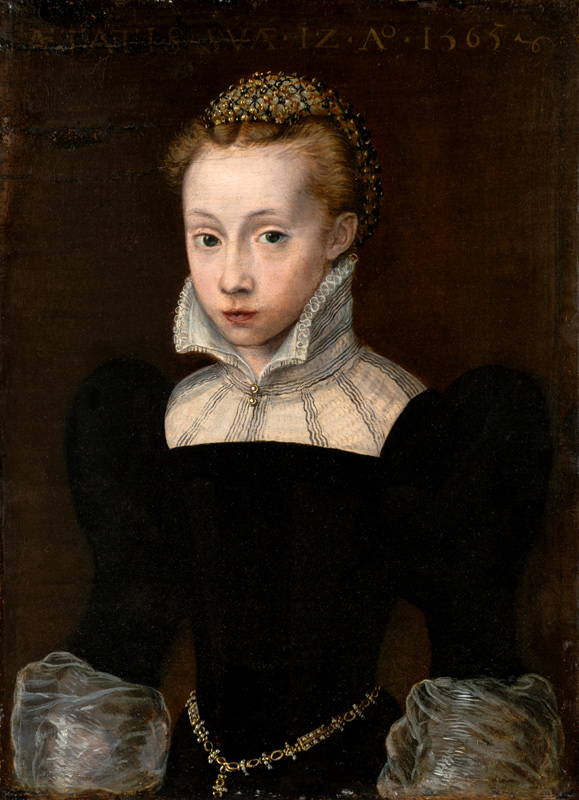 Bildnis der Margaretha von Holzhausen von Deutscher Meister von 1565