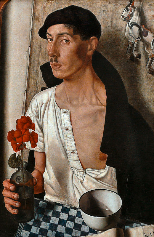 Selbstbildnis von Dick Ket