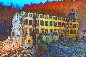 Verfallene Fabrik im Erzgebirge II 2011