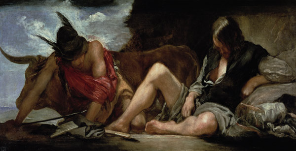 Mercury and Argus von Diego Rodriguez de Silva y Velázquez