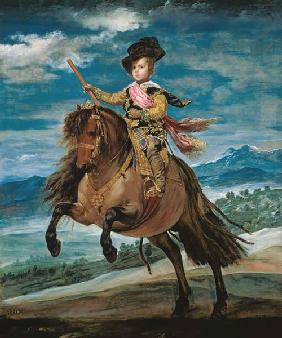 Prinz Baltasar Carlos zu Pferde