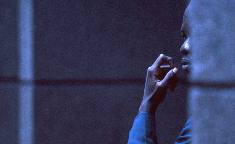 Thinking (from the series "New York Blues") von Dieter Matthes