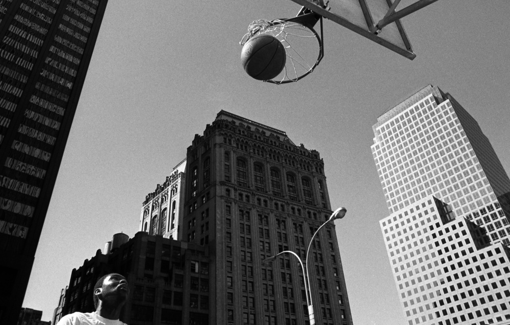 The ball (from the series "Alone") von Dieter Matthes