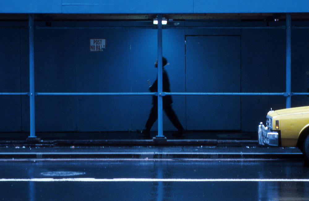 Yellow car (from the series "New York Blues") von Dieter Matthes