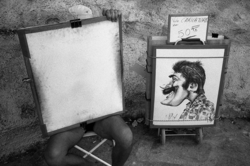 Selfportrait (from the series "Manly") von Dieter Matthes