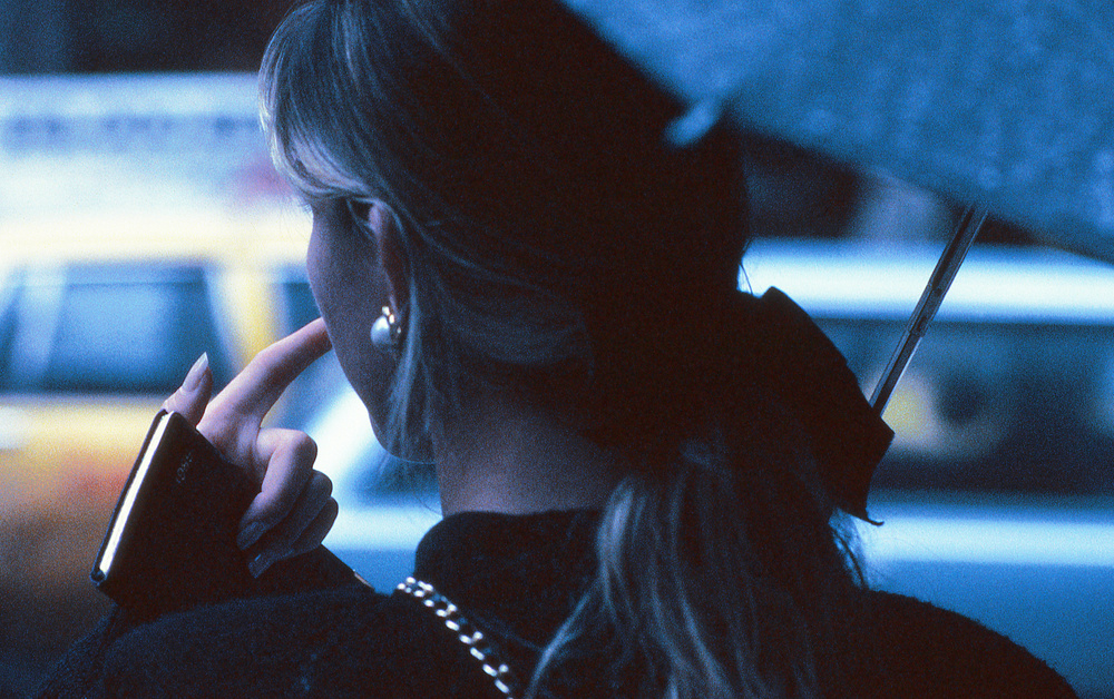 What address? (from the series "New York Blues") von Dieter Matthes