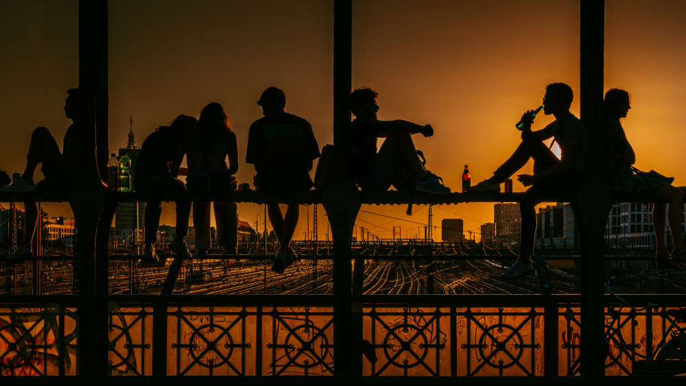 relax on the bridge 2 von Dieter Reichelt