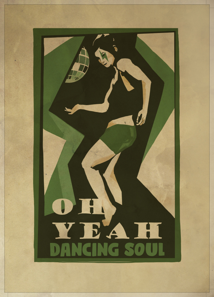 Dancing Soul print von Dionisis Gemos