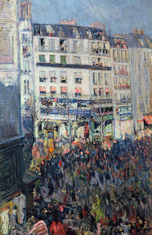 Mardi Gras in Paris von Dmitri Michailowitsch Tarchow