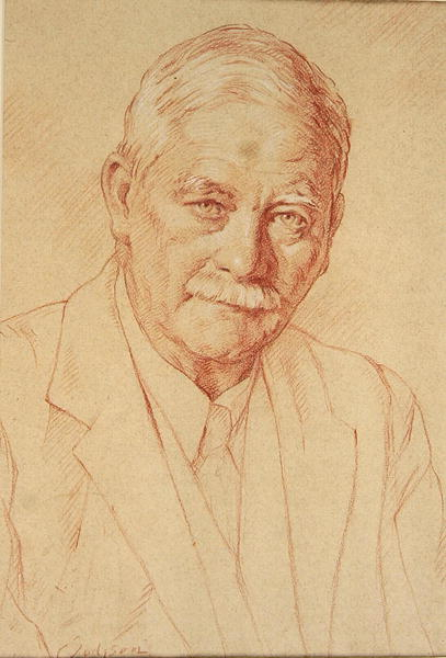 Portrait of H.H. Turner von Dodgson Campbell