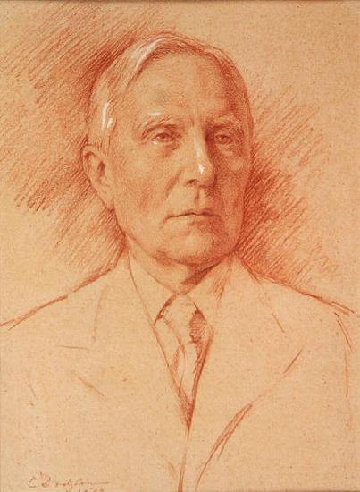 Portrait bust of H.A.L. Fisher