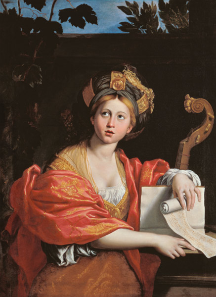 Cumaean Sibyl / c.1616 von Domenichino (eigentl. Domenico Zampieri)