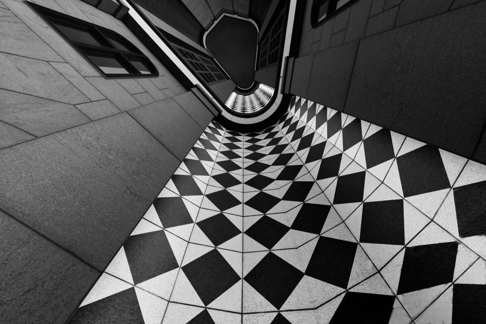 Checkerboard Corner von Dominic Vecchione