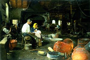 Mittagszeit in der Kesselschmiede von Dominik Skutecky