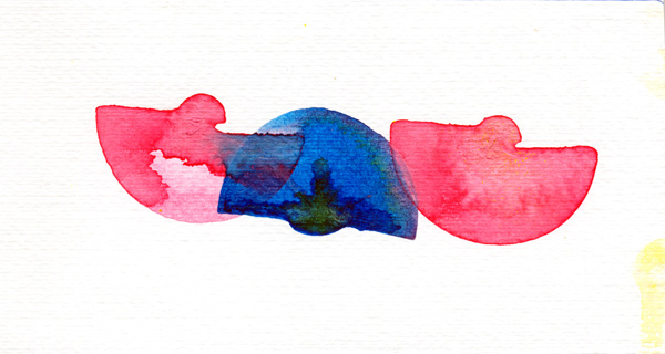 THREE LITTLE FANS von Francesca  Donadio