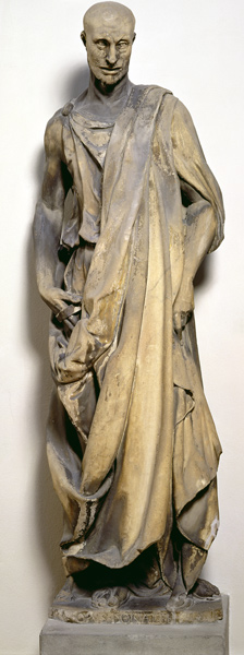 The Prophet Habakkuk (Lo Zuccone) von Donatello