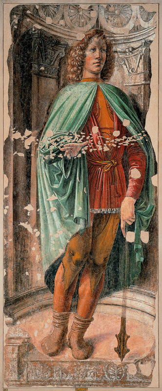 Mann mit einem Stab (Uomo dalla mazza) von Donato Bramante