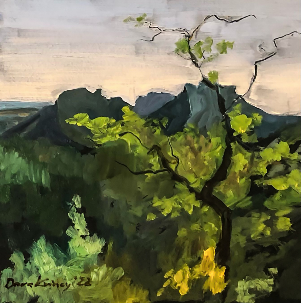 Green Landscape von Dora Krincy